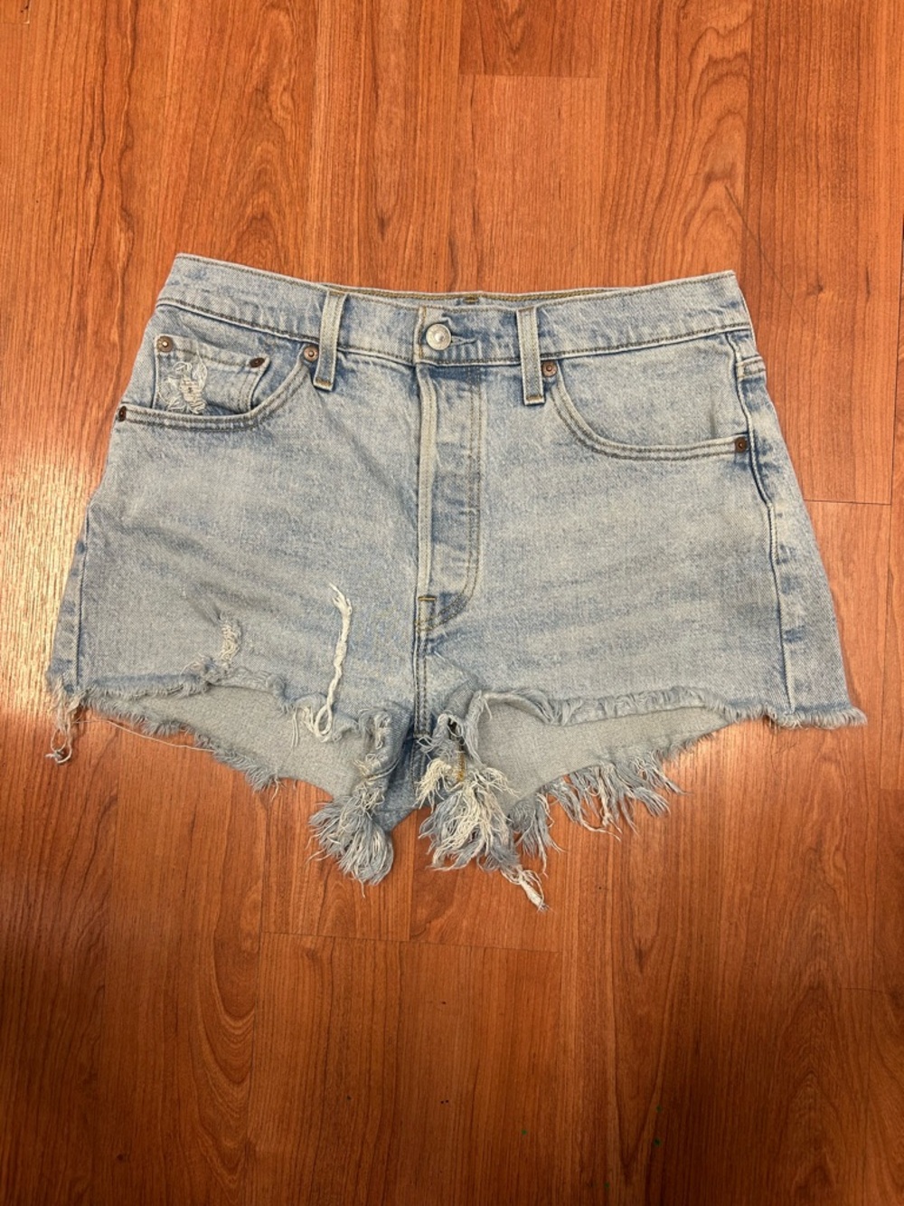 Levi’s 501 Cut Off Jean Short Shorts Size 29 Waist